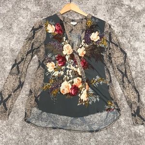 Anthropologie Tiny Brand Top XS